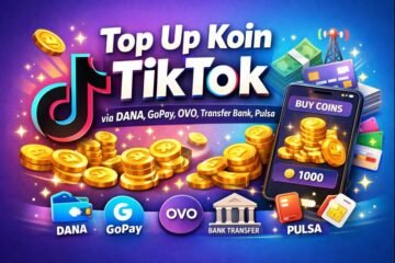 Top Up Koin TikTok via DANA, GoPay, OVO, Transfer Bank, Pulsa