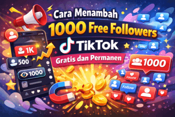 Cara Menambah 1000 Free Followers Tiktok Gratis dan Permanen